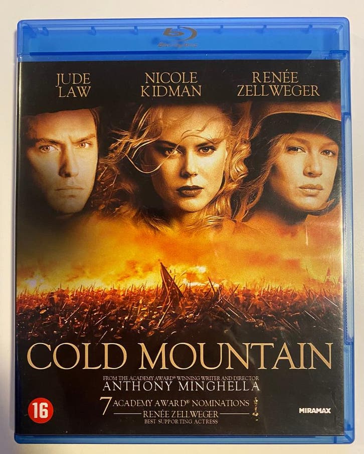 COLD MOUNTAIN (BLURAY), Cd's en Dvd's, Blu-ray, Gebruikt, Verzenden
