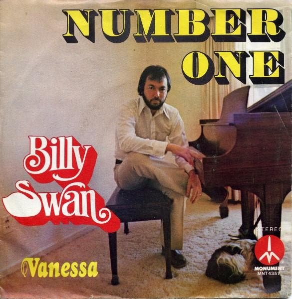 Single vinyl / 7 inch - Billy Swan - Number One / Vanessa, Cd's en Dvd's, Vinyl Singles, Zo goed als nieuw, 7 inch, Rock en Metal