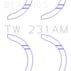 King Engine Bearings Toyota 1A/2A/3A/4A Thrust Washer Set, Ophalen of Verzenden, Nieuw