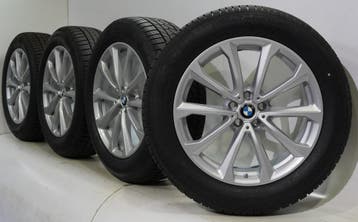 BMW X7 G07 750 20 inch velgen Continental Runflat Winterband, Gebruikt, Velg(en), 20 inch, Winterbanden