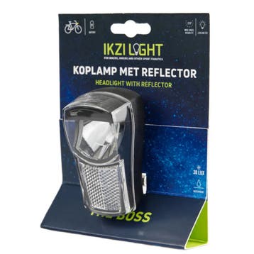 Ikzilight Koplamp met krachtige LED en reflector - 30 Lux..., Ophalen of Verzenden, Nieuw