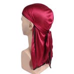 Durag / Du-rag / Do-rag / Bandana - Unisex - Rood met zwart, Ophalen of Verzenden, Nieuw
