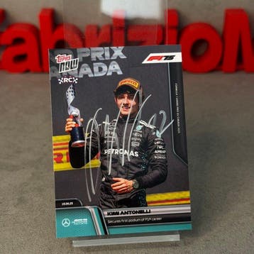 Mercedes - Topps Now -Secures first podium of F1 career (, Nieuw