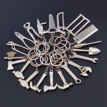 Leuk kado: set van 20 sleutelhangers (gereedschapjes), Ophalen of Verzenden, Nieuw