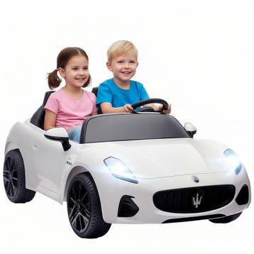 AIYAPLAY Maserati Elektrische Auto Voor Kinderen, 2-Zitter,, Verzenden, Nieuw