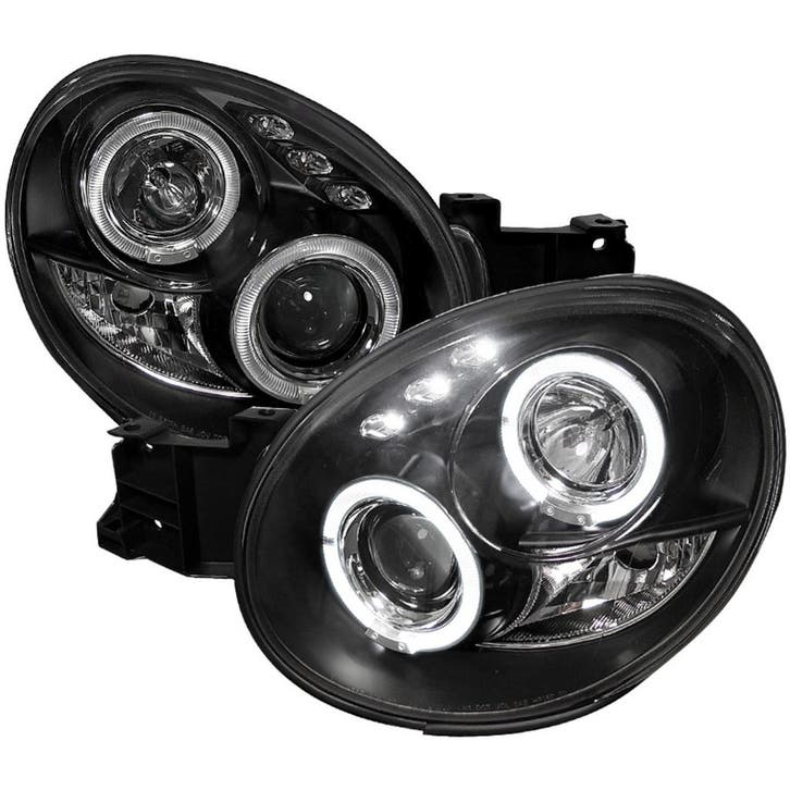 SK-Import Koplampen Black Housing Subaru Impreza, Auto-onderdelen, Verlichting, Nieuw, Subaru, Ophalen of Verzenden