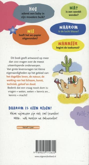 Het grote waaromboek 9789025112622, Verzenden, Gelezen