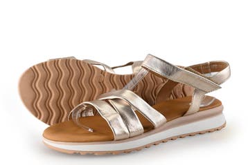 Gabor Sandalen in maat 42½ Goud, Overige kleuren, Verzenden, Gabor, Sandalen of Muiltjes