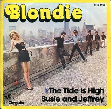 vinyl single 7 inch - Blondie - The Tide Is High / Susie..., Verzenden, Zo goed als nieuw, 7 inch, Pop