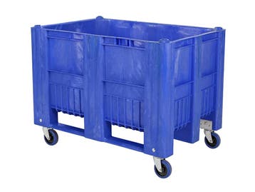 Verrijdbare CB1 palletbox - 1200 x 800 mm - 4 zwenkwielen -, Ophalen of Verzenden, Nieuw
