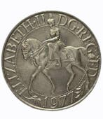 Verenigd Koninkrijk. Elizabeth II. 25 Pence 1977 - 25th