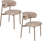 2dekans | Housecraft Living Claes Eetkamerstoelen Gemêleerd, Huis en Inrichting, Stoelen, Ophalen of Verzenden, Zo goed als nieuw