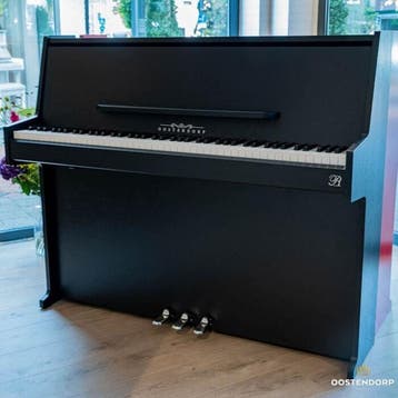 Oostendorp P1 Deluxe V B chroom digitale piano, Muziek en Instrumenten, Piano's, Nieuw, Zwart, Piano