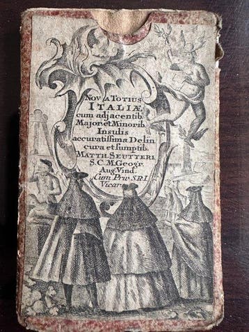 Italië - Italië; Matthäus Seutter (1678–1757) - Nova Totius, Nieuw