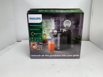 Philips Avance HR1946/70 - Slowjuicer - Zilver, Witgoed en Apparatuur, Verzenden, Nieuw