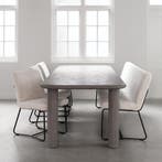 *WOONWINKEL* DTP Home Scala Clio Lichtgrijze Eettafel Mortex, Verzenden, Nieuw
