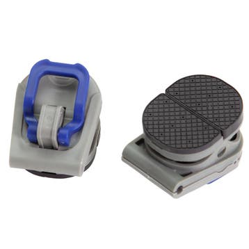 Viamondo Quick Lock steunen tentstok - 3 stuks, Caravans en Kamperen, Nieuw