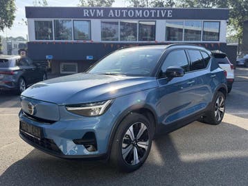 Zakelijke Lease |  Volvo XC40 Recharge Core 70 kWh, Automaat, Stof, Gebruikt, Blauw