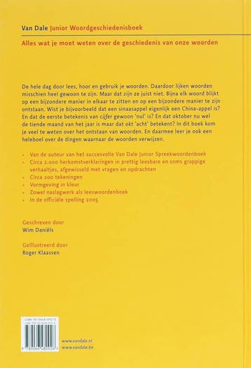 Van Dale junior woordgeschiedenisboek 9789066480926, Boeken, Woordenboeken, Verzenden, Gelezen, Wim Daniëls
