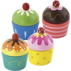 VIGA cupcakes, afm 4x5,5 cm, 4 onderdelen/ 1 doos, Nieuw