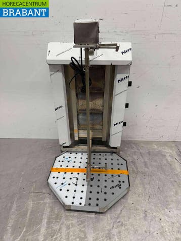 RVS Combisteel Gyros Grill Donergrill 3 branders Motor boven, Ophalen of Verzenden, Nieuw zonder verpakking