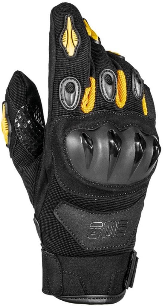 gms Tiger Zwart Geel Handschoenen, Motoren, Kleding | Motorkleding, Heren, Nieuw met kaartje, Handschoenen, Verzenden
