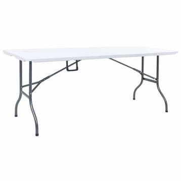 Klaptafel 180cm - Retourdeal | 34% Korting, Ophalen of Verzenden, Zo goed als nieuw, Rechthoekig, Kunststof