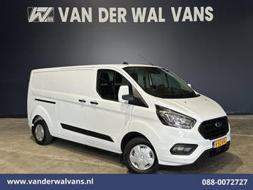 Ford Transit Custom | 2.0 TDCI L2H1 Euro6 Airco | Camera |, Gebruikt, Euro 6, Wit, Dealer onderhouden