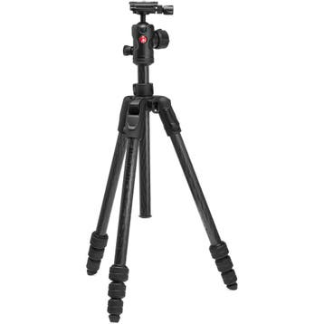 Manfrotto Befree Adv FB Kit Twist Carbon, Nieuw, 150 tot 175 cm, Met balhoofd, Ophalen of Verzenden