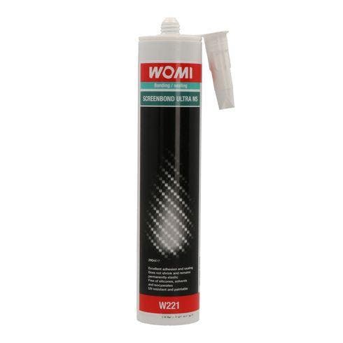 Womi screenbond ruitenlijm Ultra MS 290ml, Auto diversen, Autogereedschap, Nieuw, Ophalen of Verzenden