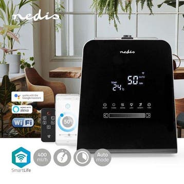 Nedis SmartLife Luchtbevochtiger - 110 W - Met Koele en Warm, Verzenden, Zo goed als nieuw