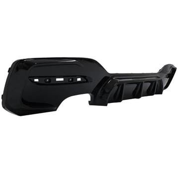 M Performance Glans Zwart Diffuser BMW F20 F21 LCI B7256, Nieuw, Achter, BMW