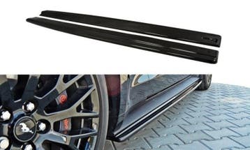 Zijskirts Diffusers Ford Mustang GT Mk6 Glanzend Zwart, Ophalen of Verzenden, Nieuw