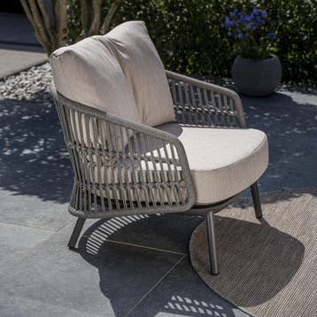 Alicante stoel bank loungeset  delig antraciet Taste 4SO, Ophalen of Verzenden, Nieuw