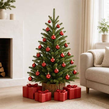 vidaXL Kerstballen set 150 st Rood 3 cm Polystyreen, Verzenden, Nieuw