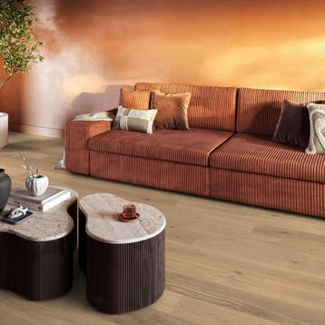 Floorlife Northridge Eiken Parket - Rustiek Wit - 14 mm, Doe-het-zelf en Verbouw, Vloerdelen en Plavuizen, Ophalen of Verzenden