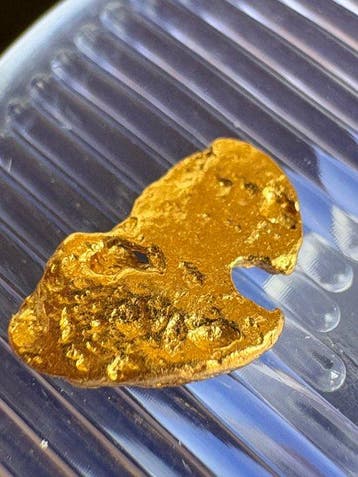 Goud Goud nugget- 0.35 g - (1)