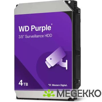WD HDD 3.5  4TB WD44PURZ Purple, Computers en Software, Harde schijven, Verzenden, Nieuw, Western Digital
