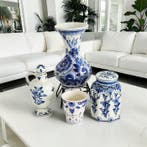 Vaas (4) - Aardewerk - Delfts blauwe charme, Antiek en Kunst, Curiosa en Brocante