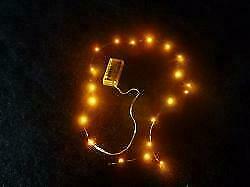 LED koperdraad buigbaar GEEL/AMBER, Ophalen of Verzenden, Nieuw