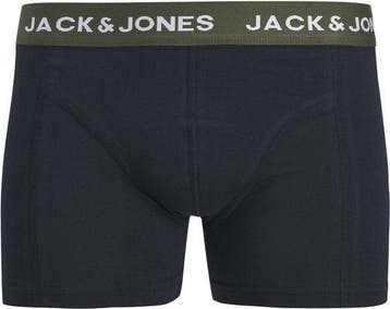 2dekans | JACK&JONES - Maat S - JACKYLE SOLID TRUNKS 12-PACK, Ophalen of Verzenden, Blauw, JACK & JONES