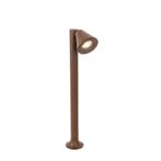 Buiten paaltje roestbruin met grondpin en kabelmof 60cm, Verzenden, Nieuw, Aluminium