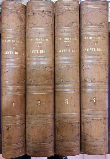 Lemaistre de Sacy - La Sainte Bible - 1841