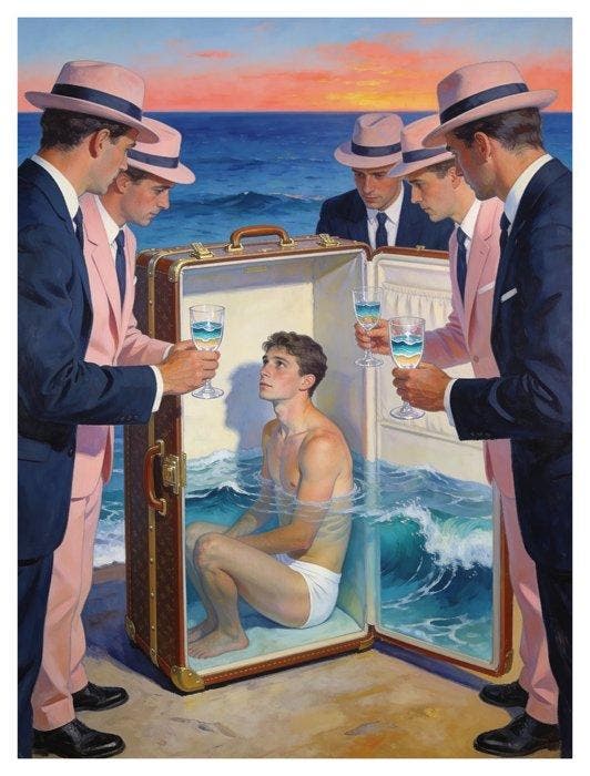 Alexy Berthelot - La cachette ( UNIQUE EDITION ) rolls, Antiek en Kunst, Kunst | Schilderijen | Modern