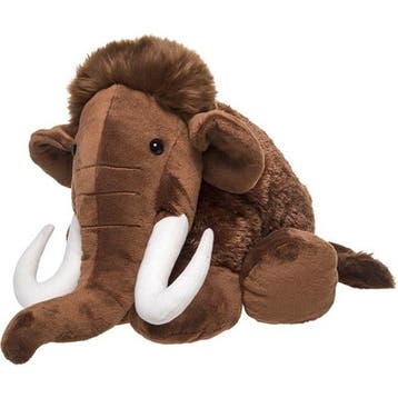 Pluche mammoet knuffel - 40 cm - bruin - prehistorisch, Verzenden, Nieuw