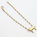 Armband - 18 karaat Geel goud - 0.01ct. tw. Diamant, Sieraden, Tassen en Uiterlijk, Armbanden, Nieuw