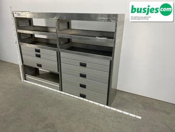 Aluca bedrijfswageninrichting 2030x420x1460mm (3096), Ophalen of Verzenden