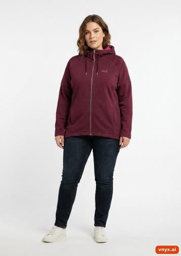 Jack Wolfskin Hoodies Dames maat L Rood Vintage, Ophalen of Verzenden, Nieuw