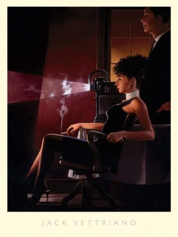 Kunstdruk Jack Vettriano - An Imperfect Past 60x80cm, Verzenden, Nieuw