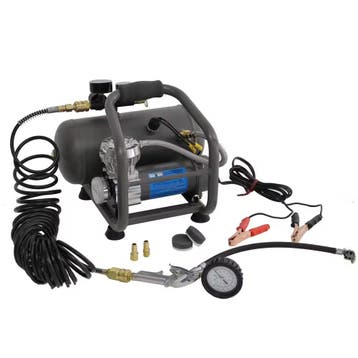 Compressor 12V draagbaar met 5.7LTR tank / 7 Bar, Verzenden, Nieuw